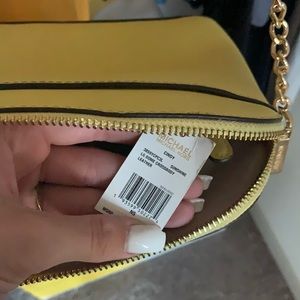 Yellow purse